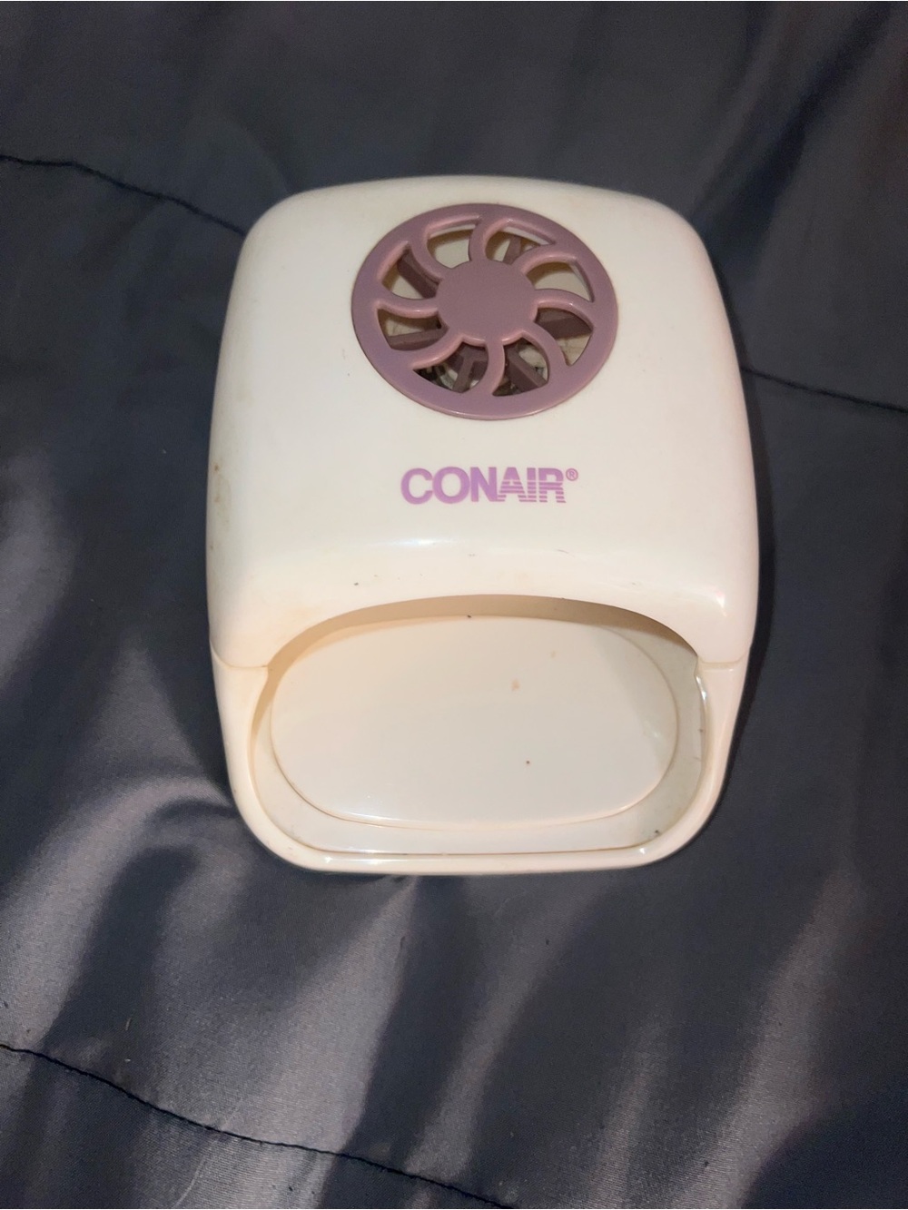 Conair White and Pink Personal Compact Fan